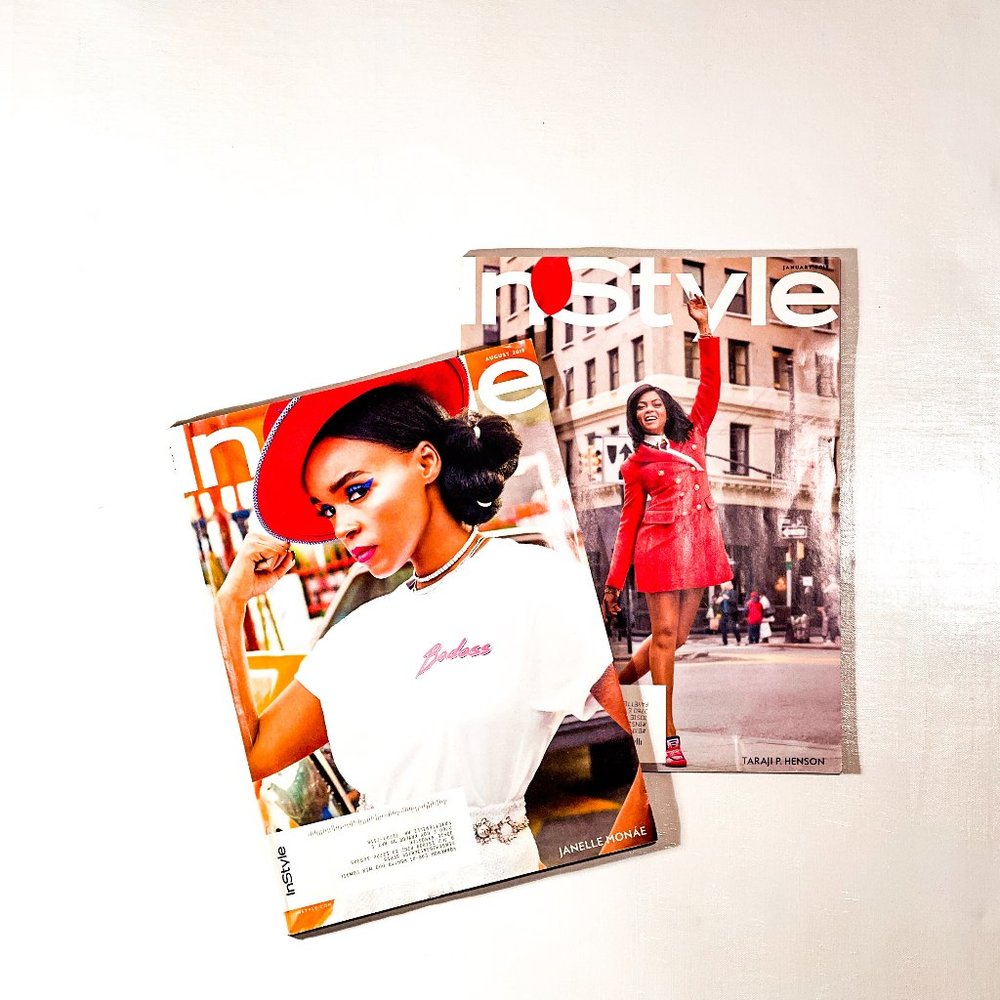 InStyle magazine [ 2 issues ]   [ August & January 2019 ]